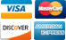 Visa, MasterCard, Discover, Amex